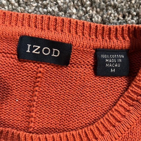 Men’s M cotton lZOD sweater - Picture 2 of 3
